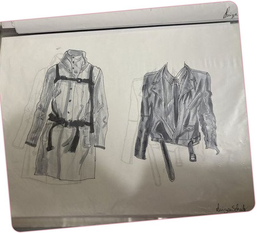 Outerwear detail drawings