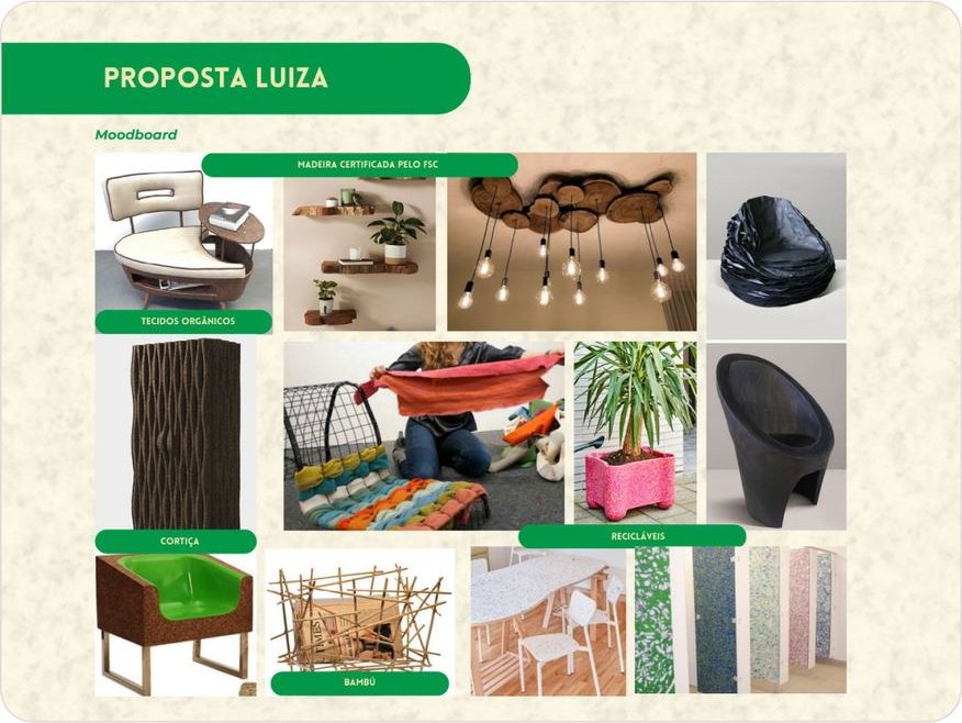 Luiza's proposal moodboard